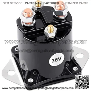 36 Volt Solenoid for Club Car DS Golf Cart (1976-1998) 4 Terminal ClubCar,Replaces OEM#Club Car 8016 CCS039