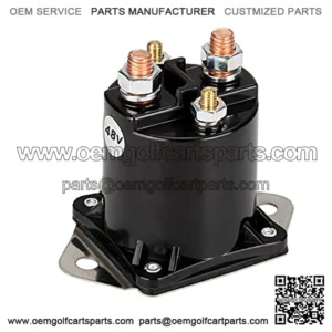 48 Volt Solenoid for Club Car DS 1995-1997 Electric,4 Terminal Premium Golf Cart Solenoid, Replace OEM 101807001, 0876/1118