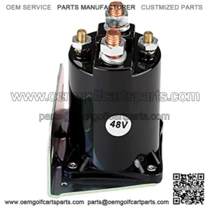 Golf Cart 48V 200A 4 Terminal Solenoid for EZGO TXT/Club Car/Yamaha G19 Electric,OEM 101883601, 73231G01, JR1-H1950-00