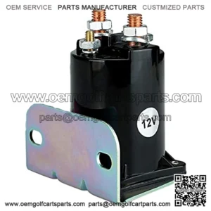 12V 4 Terminal 200A Heavy Duty Yamaha Solenoid, for Yamaha G8 G9 G11 G14 G16 & G20 Gas 1985 up 4-Cycle Models,JF2-H1950-00,JR3-H1950-00,J38-81950-01