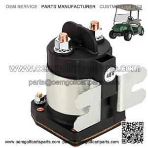 Golf Cart 48V Heavy Duty Solenoid/Rely Assy for Yamaha G22 G29 Drive Electric 2007 up Models, OEM JU6-H1950-00-00,JU6H19500000