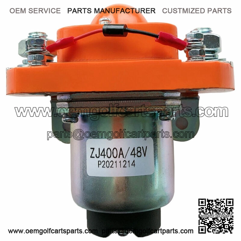 48 Volt 400A Main Contactor Solenoid For Heavy Duty Golf Cart Car MZJ-400A