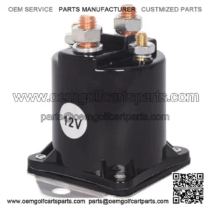 Golf Cart Solenoid for 1984 Newer Club Car DS Precedent, Clubcar 1013609 (#R18)