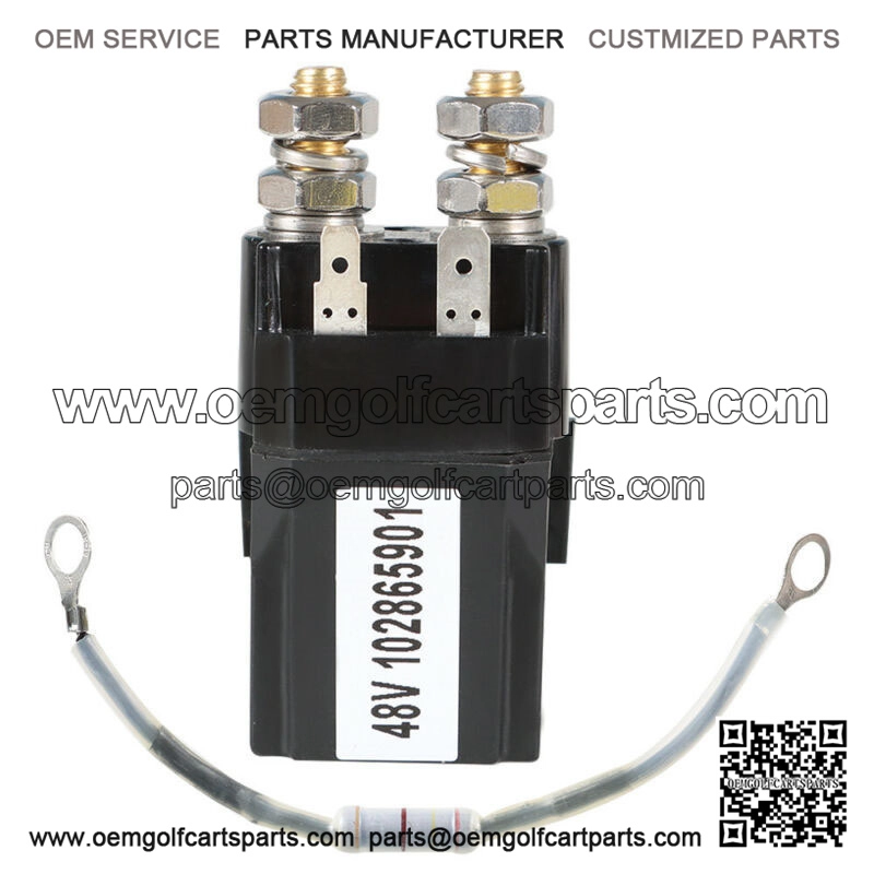 For Club Car Golf Cart 48 Volt Solenoid DS & Precedent 102865901 1028659-01