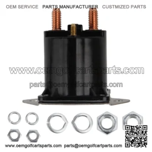 For Club Car 12V Gas Golf Cart Solenoid | 1984 up | DS & Precedent | #1013609