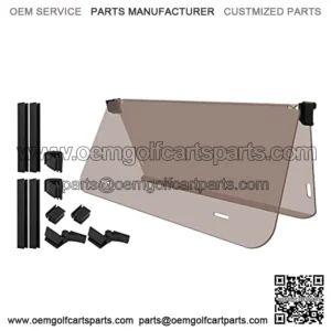 Tinted Windshield for Club Car DS 1982-2000 Models