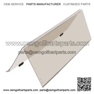 Smoke Tinted Windshield Fold Down For EZGO TXT Medalist Golf Cart 1994-2014