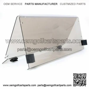 Golf Cart Acryl Fold Down Windshield - Tinted For Club Car Precedent 2004-2021