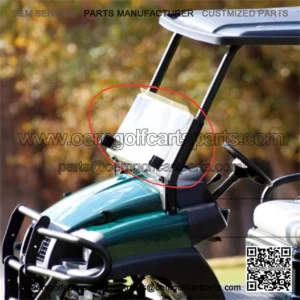 105081001 Fold Down Windshield AWD - KIT, WS, CLEAR, HINGE, OEM XRT/CA HD