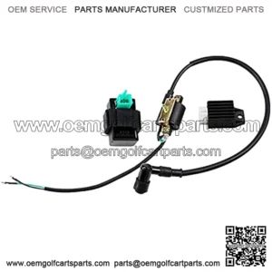 Ignition Coil CDI Box Regulator Rectifier For 50cc 70cc 90cc 110cc 125cc Chinese ATV Quad Peach Eagle Kazuma JCL Taotao