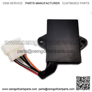 Ignition CDI Box Compatible with 1990-1994 Yamaha Gas Golf Cart G9,Replace 99999-02368-Black