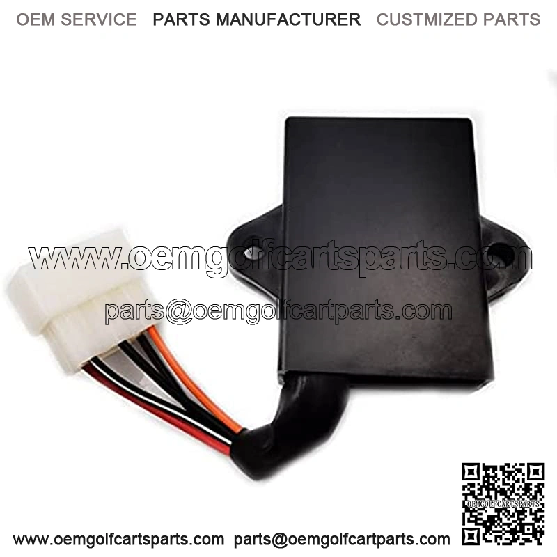 Ignition CDI Box Compatible with 1990-1994 Yamaha Gas Golf Cart G9,Replace 99999-02368-Black