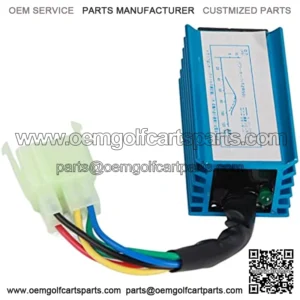 12 Pin Racing CDI Box Ignition Coil Performance Blue AC CDI Box for Motorcycle 125cc 150cc 200cc 250cc Pit Bike Scooter ATV Quads No Rev Limit