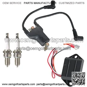 Golf Cart Ignition Coil CDI Ignitor Replacement for EZGO Gas 4 Cycle 1991-2002