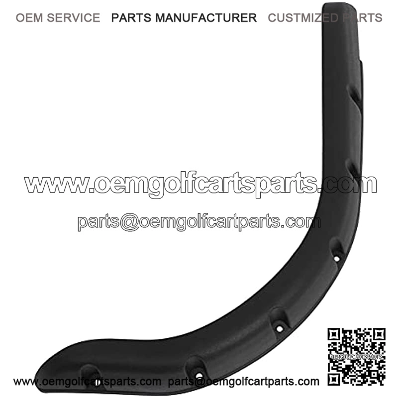 Black Pocket Style Fender Flares Fender Flare Compatible For EZGO TXT gas & electric models (Not fits 48V electric)1996-2013