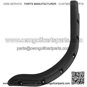 Premium Fender Flares Compatible For EZGO TXT gas & electric models (Not fits 48V electric)1996-2013 Black Front Rear Wheels Pocket Style
