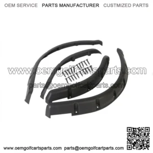 Standard Fender Flares Front and Rear Set of 4 Fit Club Car DS Golf Cart 1993-UP