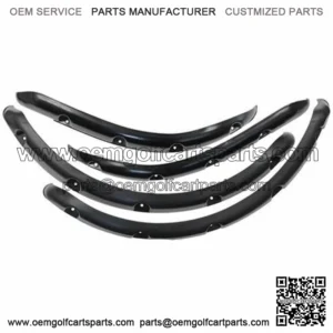 EZGO TXT Golf Cart Fender Flares Set of 4 with Hardware, ( 2014- up)
