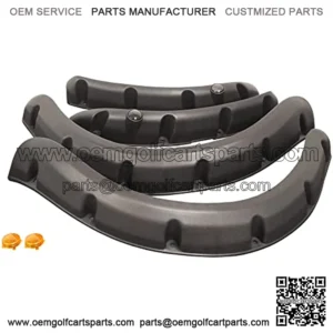 Club Car Tempo Fender Flares W/Stainless Steel Hardware for 2017+ G&E Models