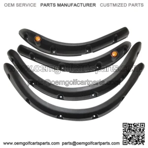 Club Car Precedent Golf Cart Fender Flare with Running Lights - Fits 2004-Up