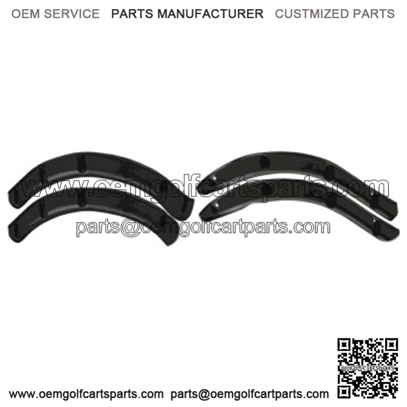 Fender Flares for Club Car DS Golf Cart - Fits 1993 and up