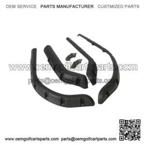 New 4pcs Golf Cart Standard Fender Flares Front and Rear For EZGO TXT Model