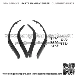 For Yamaha G14 G16 G19 G20 G22 Models Golf Cart Fender Flares W/ Hardwares