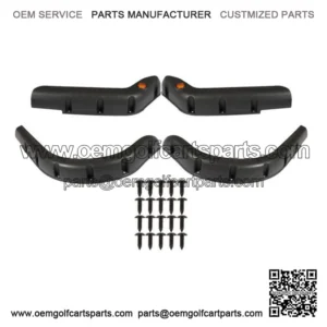 Standard Fender Flares Front and Rear(Set of 4) For Club Car DS Golf Cart 1993+