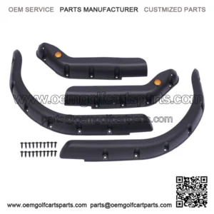 Golf Cart Fender Flares Front & Rear for EZGO TXT Gas/Electric Models 1998-2013