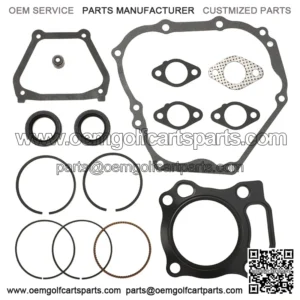 301cc Golf Cart Motor Engine Rebuild Kit for Yamaha Gas Golf Carts G16 G20 G11 1996-2002 Engine Gasket Kit