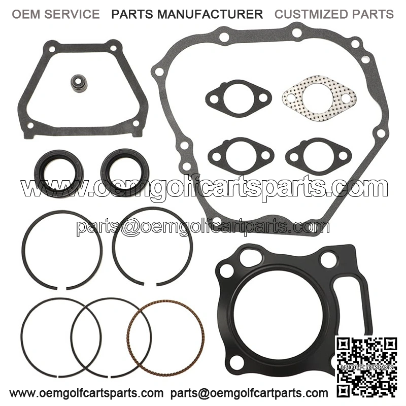 301cc Golf Cart Motor Engine Rebuild Kit for Yamaha Gas Golf Carts G16 G20 G11 1996-2002 Engine Gasket Kit