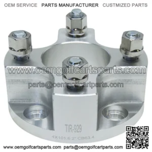 Golf Cart Wheel Spacer Hub - 2 inch with Stainless Steel Bolts
