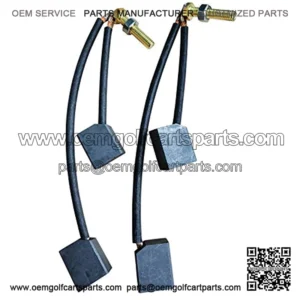 Dr.Acces OEMADC Motor Brush Kit with Nut Fits Club Car & EZGO TXT 1997-2009 Electric Replace OEM# 73120-G25 1021862-01