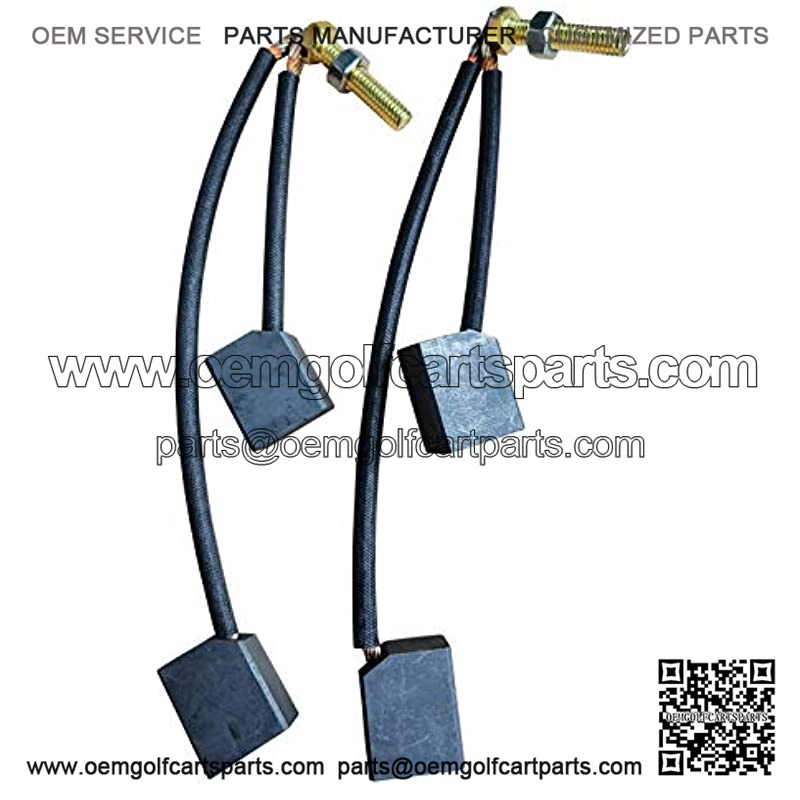 Dr.Acces OEMADC Motor Brush Kit with Nut Fits Club Car & EZGO TXT 1997-2009 Electric Replace OEM# 73120-G25 1021862-01