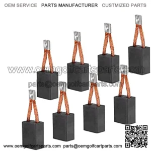 Golf Cart Starter Brush Kit??Motor Brushes Set 3.7HP Fits Club Car DS L6 L8 8-Passenger, Replaces OEM# 102938601