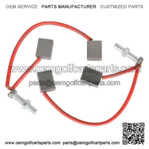 For Club Car Precedent Gasoline Ezgo Golf Cart Starter Generator Motor Brush Set