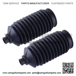 2Pc Car Long Steering Bellow Dust Seal Fit For Golf Cart Club Car DS 1984-96 New
