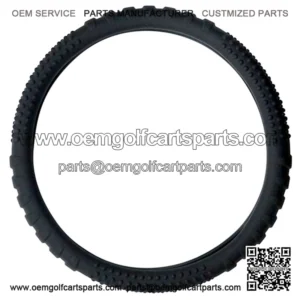 Rubber Steering Wheel Cover - Black