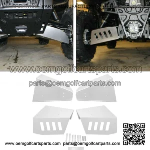 CV Boot A-arm Guards Aluminum For Polaris Ranger XP 900 Ranger 1000 Set