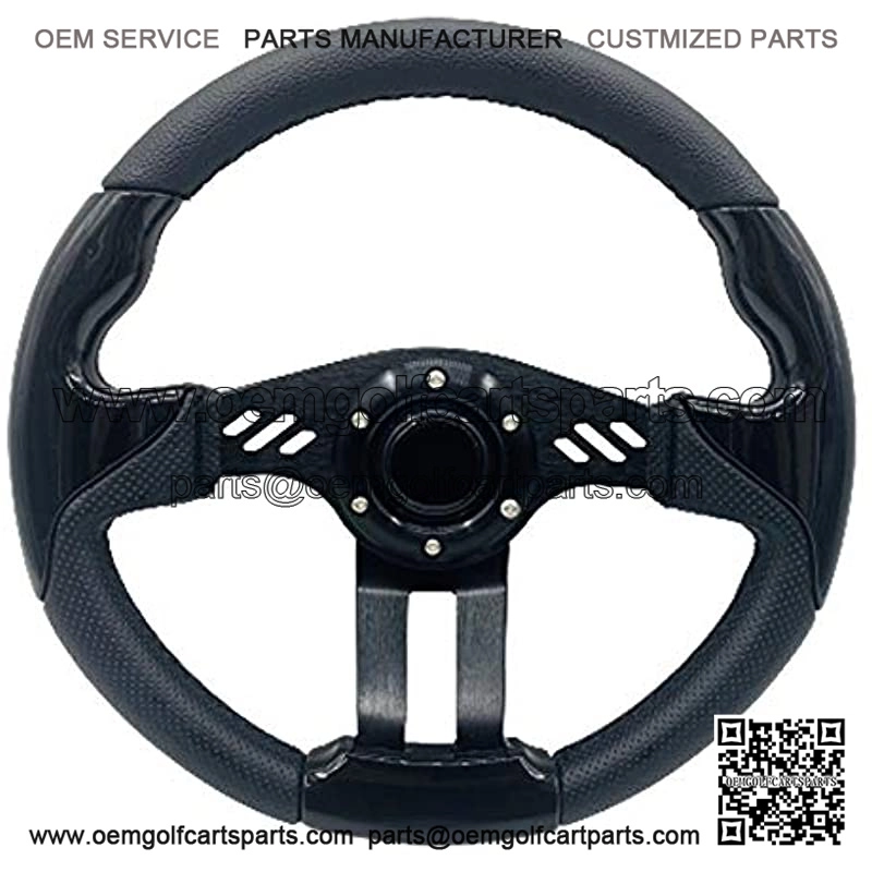 12.5 Inch Golf Cart Steering Wheel Carbon Fiber For Golf Cart DS & Precedent