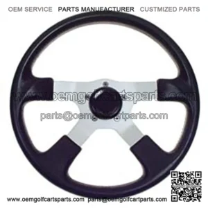 4 Steering Wheel Black - 4 Spoke