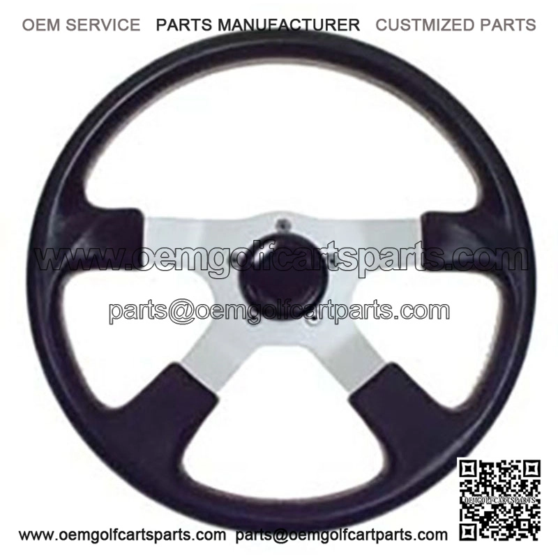 4 Steering Wheel Black - 4 Spoke
