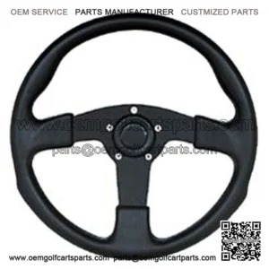 Steering Wheel - 3 Spoke Black