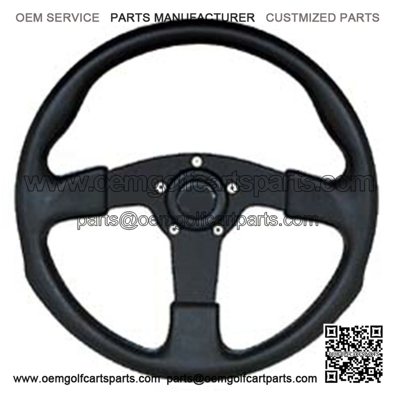 Steering Wheel - 3 Spoke Black