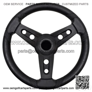 Club Car DS Steering Wheel, Black, 84+ Up