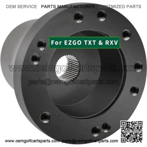 Adaptador de volante para carrito de golf EZGO TXT y RXV-Negro