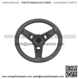 Italia Giazza Black Golf Cart Steering Wheel For Club Car DS