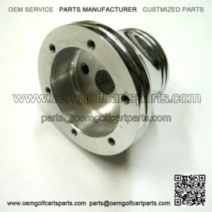6 Hole Polished Billet Aluminum Steering Wheel Adapter for Club Car DS Golf Cart