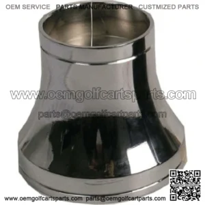 EZGO Golf Cart Steering Wheel Adaptor - Chrome