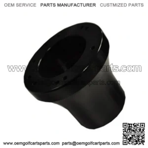 Steering Wheel Adapter with 5/6in Hole - Black - for Club Car DS Golf Cart